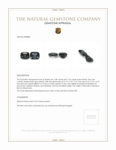 2.32&nbsp;Ct.Tw.Total Carat Weight Spinel Pair from Burma (Myanmar) Appraisal