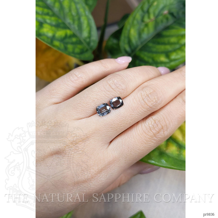 2.53 Ct.Tw. Spinel Pair from Burma (Myanmar)