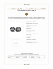 2.87 Ct.Tw.Total Carat Weight Grey Spinel Pair from Burma (Myanmar) Scan Report
