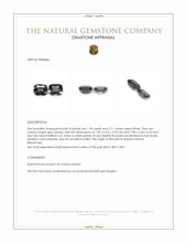 3.89 Ct.Tw.Total Carat Weight Spinel Pair from Burma (Myanmar) Appraisal