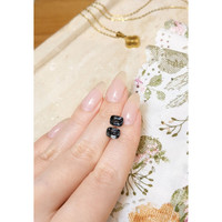 2.83&nbsp;Ct.Tw.Total Carat Weight Spinel Pair from Burma (Myanmar) Life Style