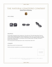 2.96 Ct.Tw.Total Carat Weight Spinel Pair from Burma (Myanmar) Appraisal