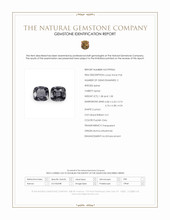 2.96 Ct.Tw.Total Carat Weight Purplish Grey Spinel Pair from Burma (Myanmar) Scan Report