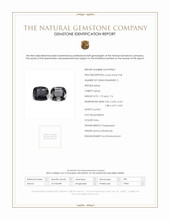 3.44 Ct.Tw.Total Carat Weight Grey Spinel Pair from Burma (Myanmar) Scan Report