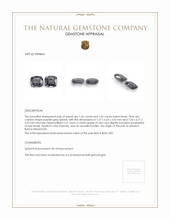3.32 Ct.Tw.Total Carat Weight Spinel Pair from Burma (Myanmar) Appraisal