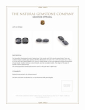 3.86 Ct.Tw.Total Carat Weight Spinel Pair from Burma (Myanmar) Appraisal