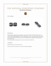 3.86 Ct.Tw.Total Carat Weight Spinel Pair from Burma (Myanmar) Appraisal