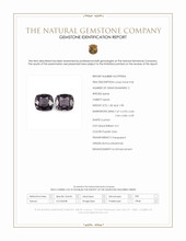 3.80 Ct.Tw.Total Carat Weight Purplish Grey Spinel Pair from Burma (Myanmar) Scan Report