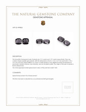 4.09 Ct.Tw.Total Carat Weight Spinel Pair from Burma (Myanmar) Appraisal