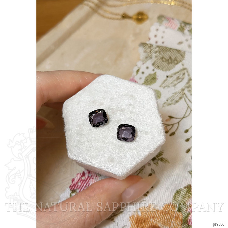 4.09 Ct.Tw. Spinel Pair from Burma (Myanmar)