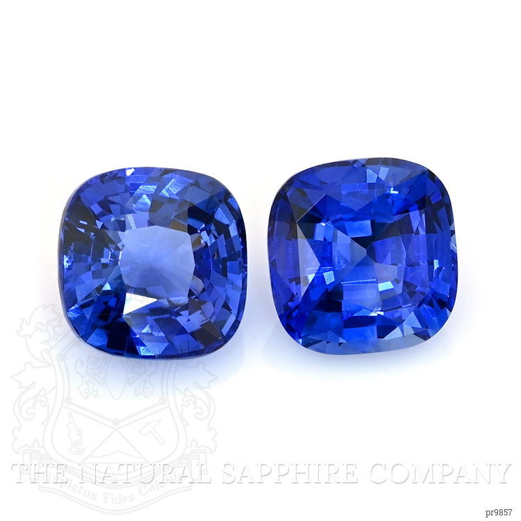 6.10 Ct.Tw. Blue Sapphire Pair from Ceylon (Sri Lanka)