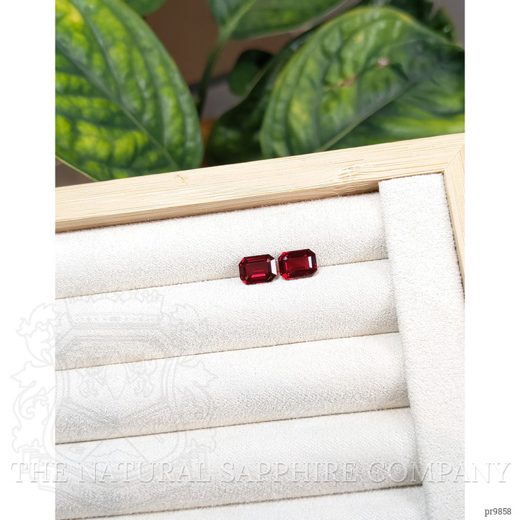 3.75 Ct.Tw. Spinel Pair from Burma (Myanmar)