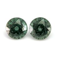 3.24&nbsp;Ct.Tw.Total Carat Weight Green Sapphire Pair from Madagascar Video
