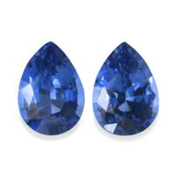 1.75&nbsp;Ct.Tw.Total Carat Weight Blue Sapphire Pair from Ceylon (Sri Lanka) Video