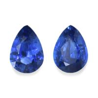 1.79&nbsp;Ct.Tw.Total Carat Weight Blue Sapphire Pair from Ceylon (Sri Lanka) Video
