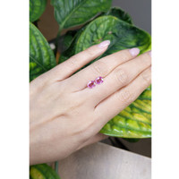 1.75&nbsp;Ct.Tw.Total Carat Weight Pink Sapphire Pair from Madagascar Life Style