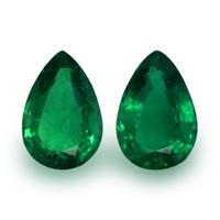 8.34 Ct.Tw.Total Carat Weight Emerald Pair from Zambia Video