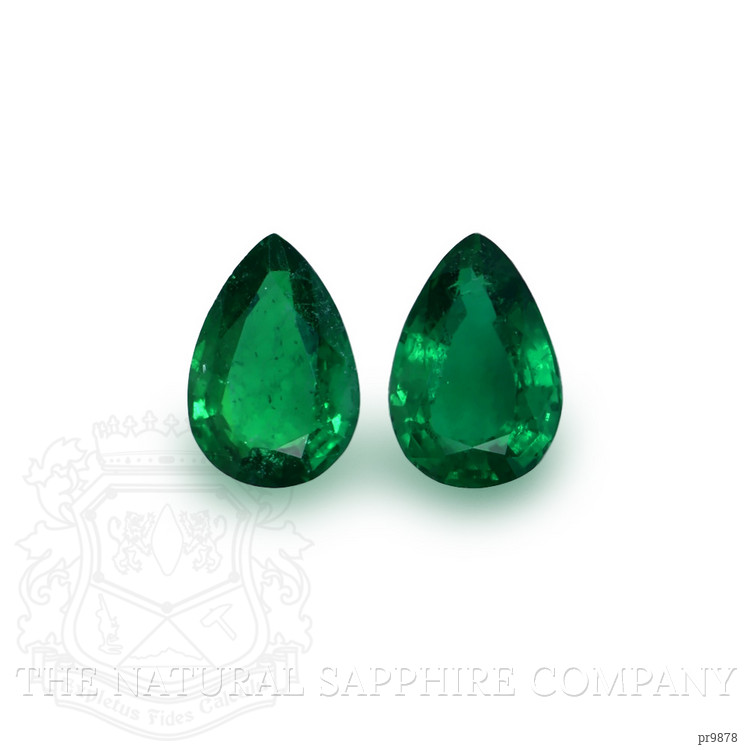 8.34 Ct.Tw. Emerald Pair from Zambia