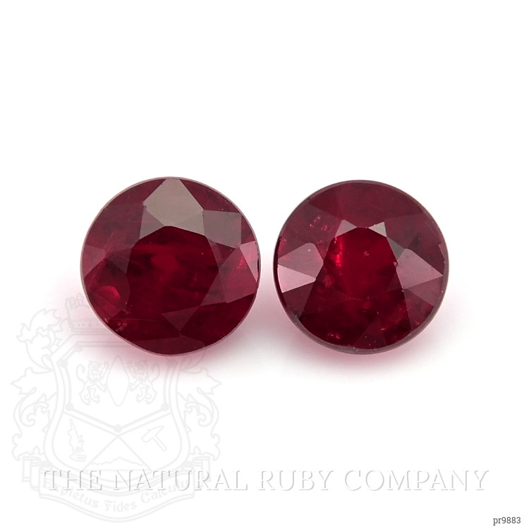 1.62 Ct.Tw. Ruby Pair from Mozambique