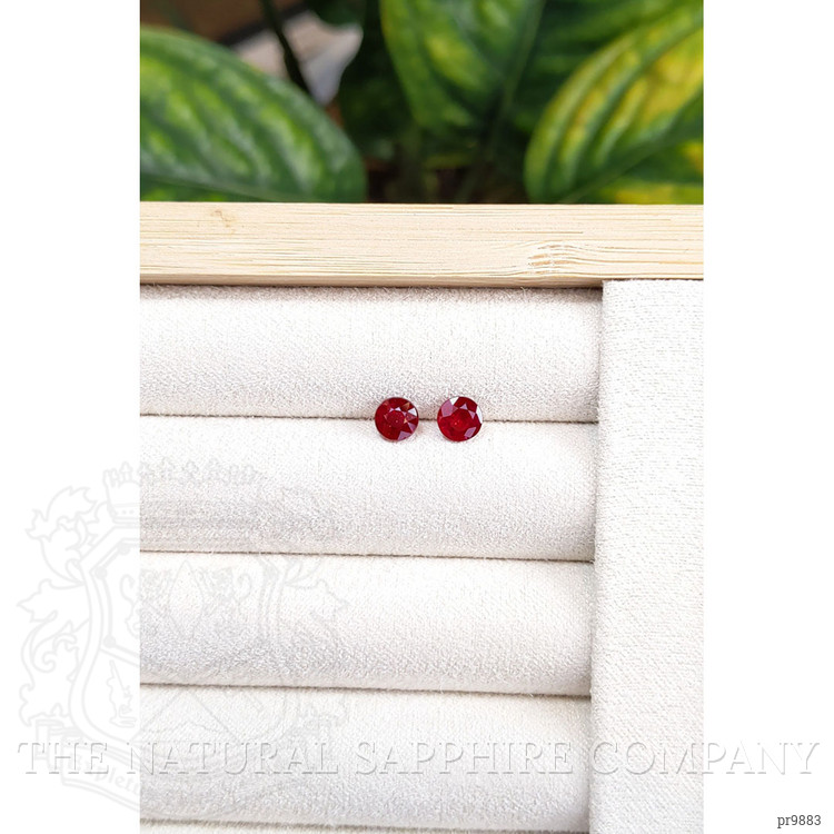 1.62 Ct.Tw. Ruby Pair from Mozambique