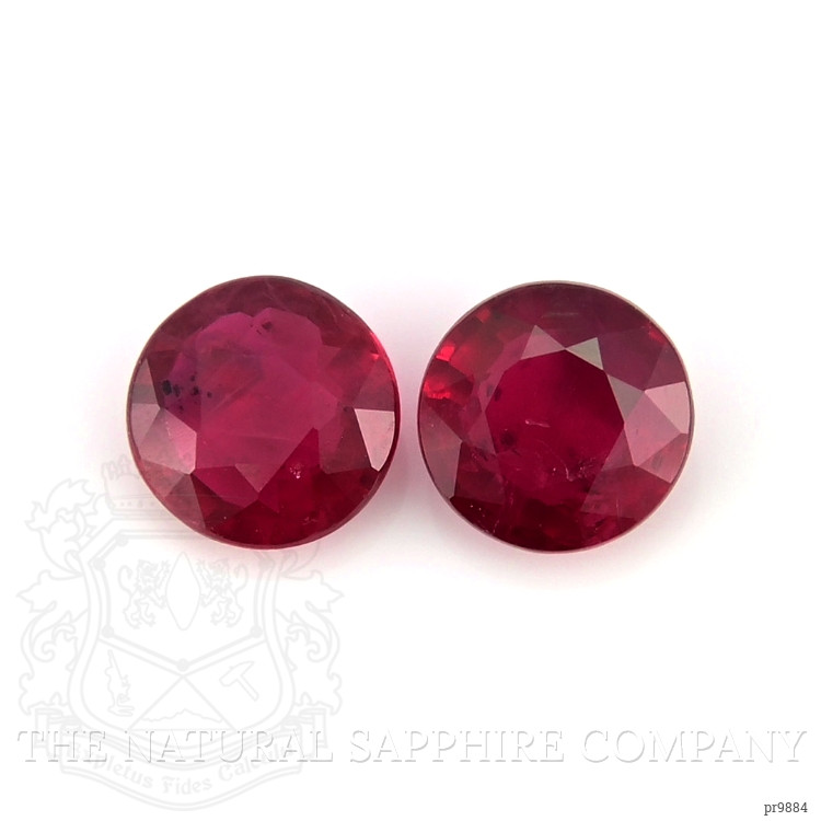 0.95 Ct.Tw. Ruby Pair from Mozambique
