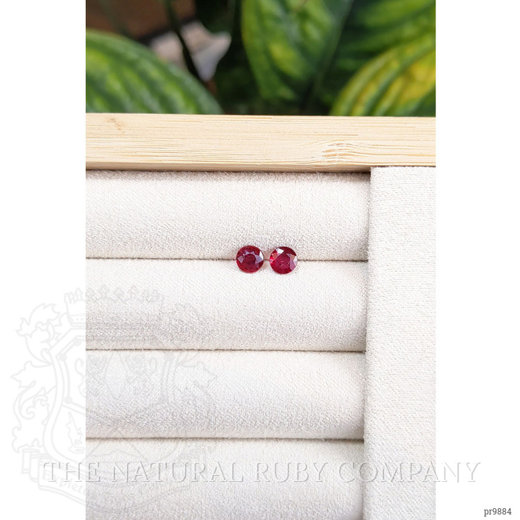 0.95 Ct.Tw. Ruby Pair from Mozambique