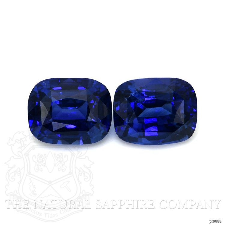 5.30 Ct.Tw. Blue Sapphire Pair from Ceylon (Sri Lanka)