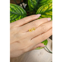 1.81&nbsp;Ct.Tw.Total Carat Weight Yellow Sapphire Pair from Ceylon (Sri Lanka) Life Style