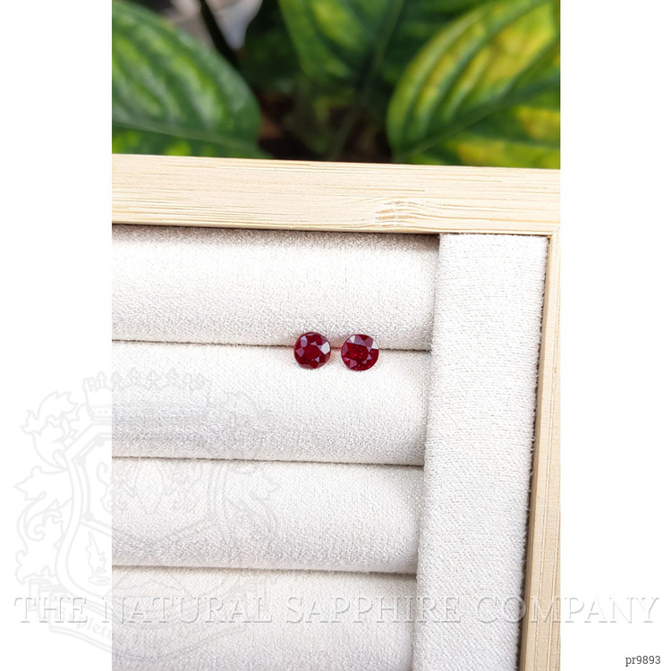 1.51 Ct.Tw. Ruby Pair from Mozambique