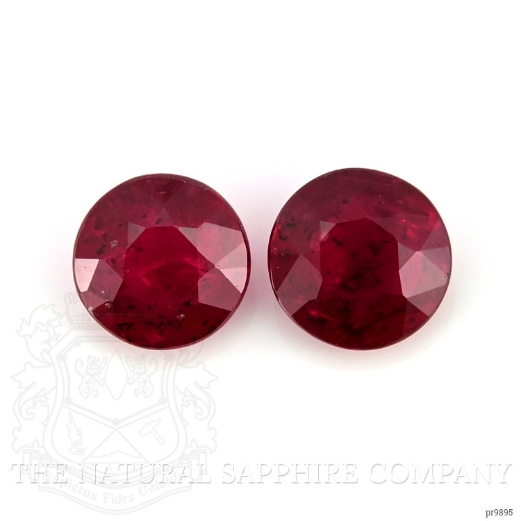 1.20 Ct.Tw. Ruby Pair from Mozambique