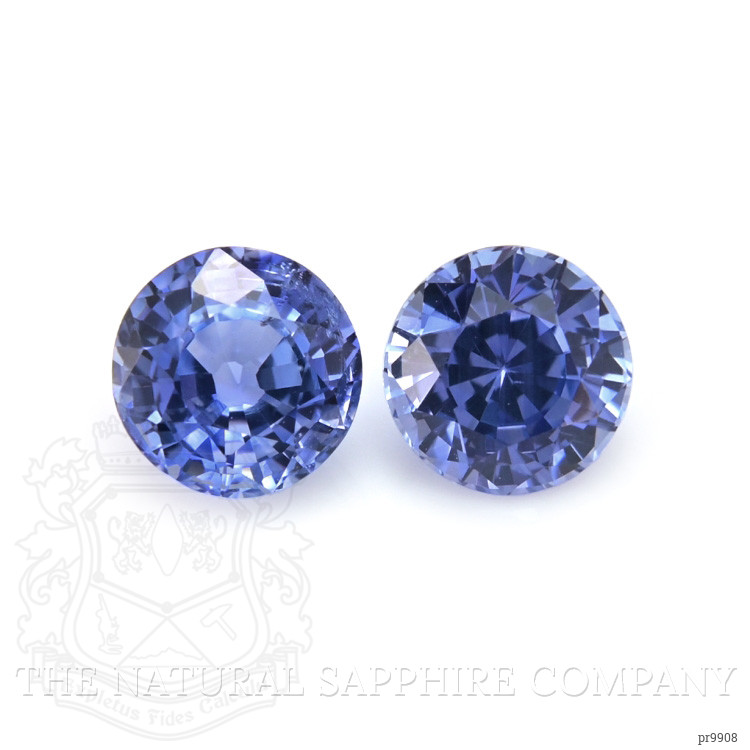 1.01 Ct.Tw. Blue Sapphire Pair from Ceylon (Sri Lanka)