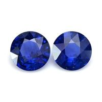 1.04&nbsp;Ct.Tw.Total Carat Weight Blue Sapphire Pair from Ceylon (Sri Lanka) Video