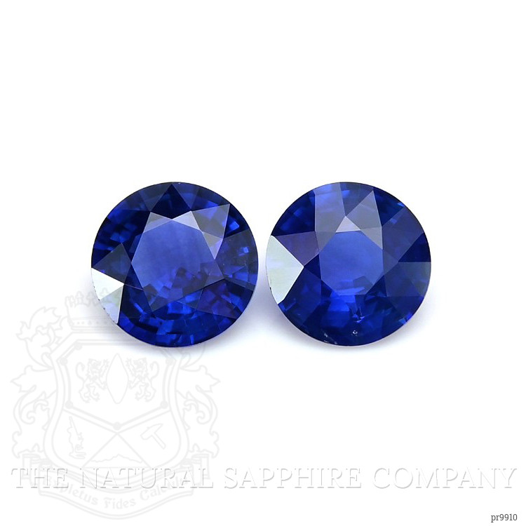 1.04 Ct.Tw. Blue Sapphire Pair from Ceylon (Sri Lanka)