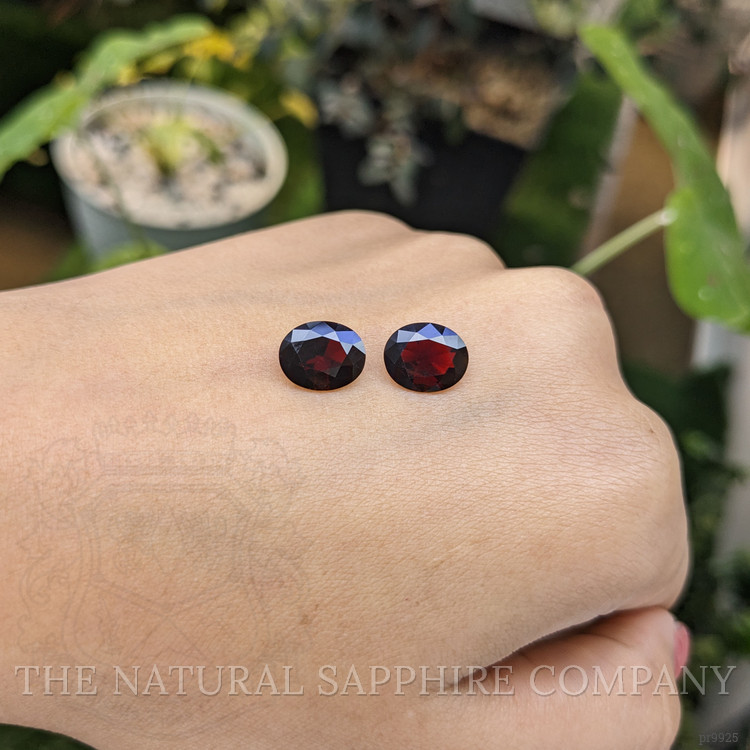 4.60 Ct.Tw. Garnet Pair from Ceylon (Sri Lanka)