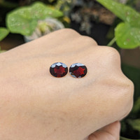 4.43&nbsp;Ct.Tw.Total Carat Weight Garnet Pair from Ceylon (Sri Lanka) Life Style