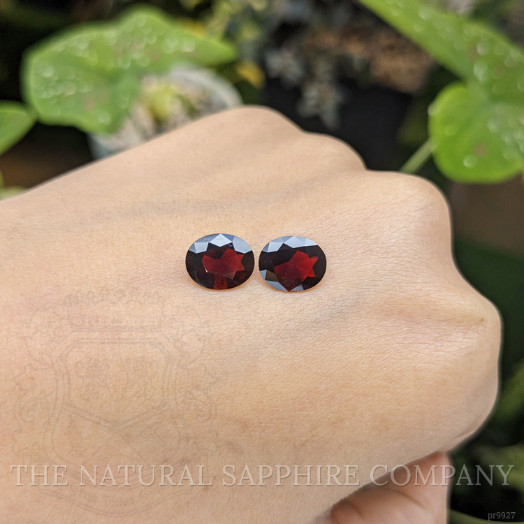 4.43 Ct.Tw. Garnet Pair from Ceylon (Sri Lanka)