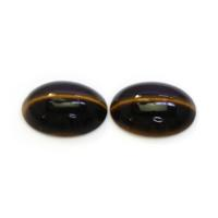 19.47 Ct.Tw.Total Carat Weight Cabochon Tiger's Eye Pair from South Africa Video