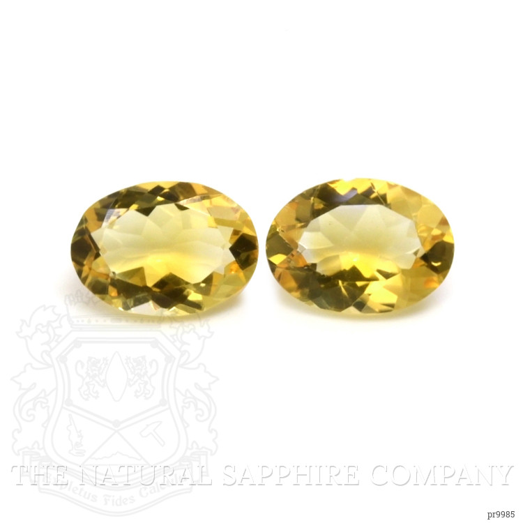 9.01 Ct.Tw. Citrine Pair from Brazil