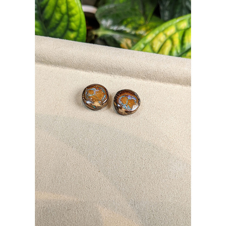 25.79 Ct.Tw. Cabochon Opal Pair from Australia