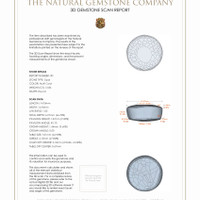 25.79&nbsp;Ct.Tw.Total Carat Weight Cabochon Boulder Opal Pair from Australia 3 D Scan Report