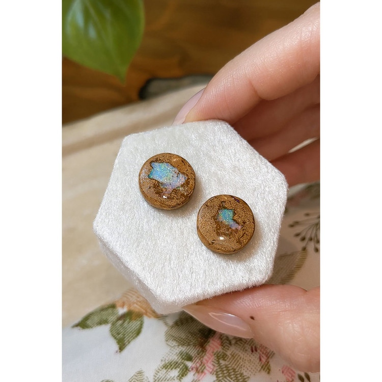 13.13 Ct.Tw. Cabochon Opal Pair from Australia