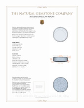 13.13&nbsp;Ct.Tw.Total Carat Weight Cabochon Opal Pair from Australia 3 D Scan Report