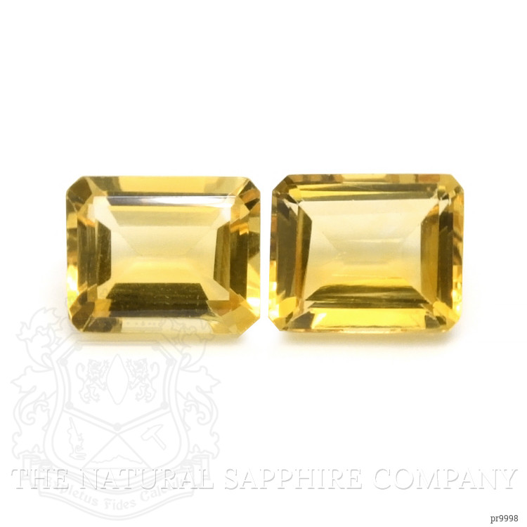 7.53 Ct.Tw. Citrine Pair from Brazil