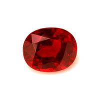 Pave Ruby Ring 4.10 Ct., 18K White Gold Combination Stone