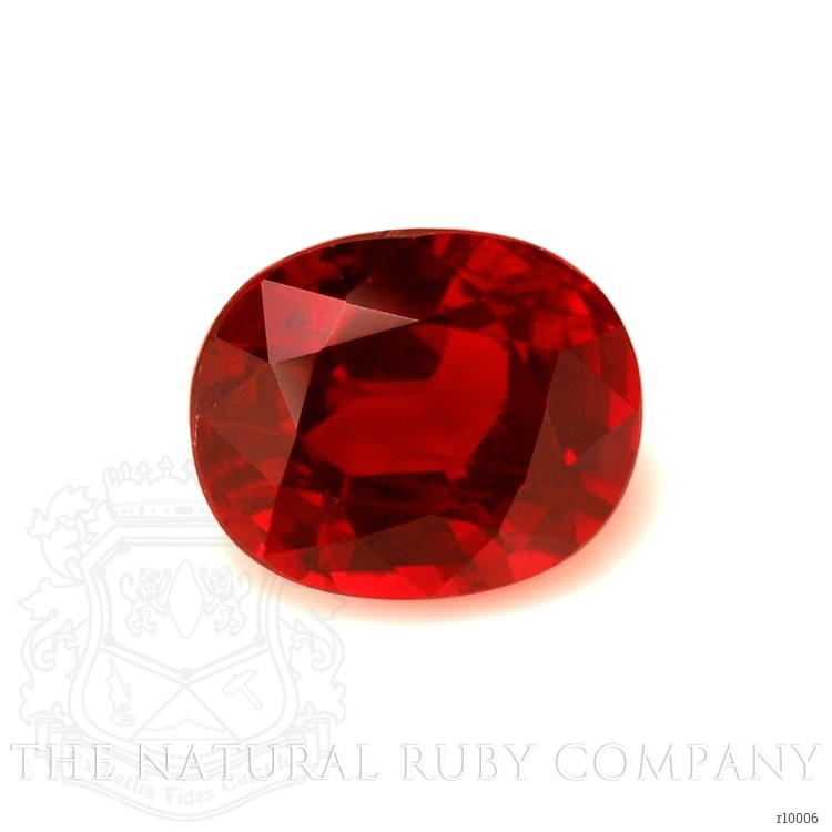 Pave Ruby Ring 4.10 Ct., 14K White Gold
