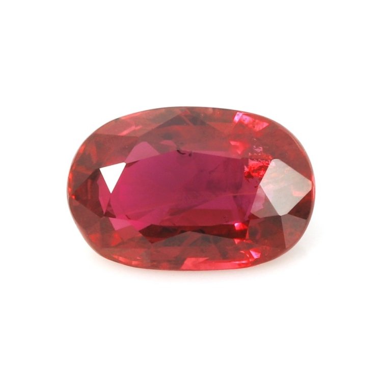 Ruby　inomata リング② Loose Ruby - Oval 2.60 Ct. - #R10049 | The Natural Ruby Company