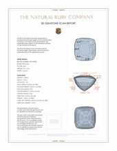 2.63 Ct. Ruby from Mozambique 3 D Scan Report