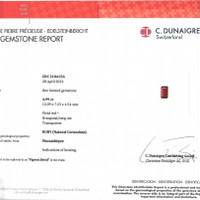 4.99 Ct. Ruby from Mozambique Scan Report