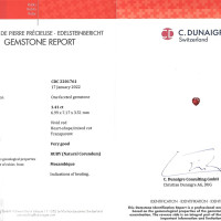 1.41 Ct. Ruby from Mozambique Scan Report