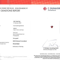 1.65 Ct. Ruby from Mozambique Scan Report
